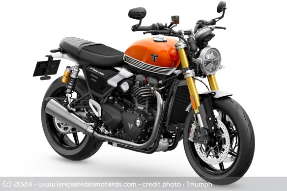 Triumph Speed Twin 1200 RS orange/noir