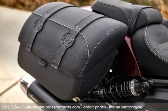 Les sacoches de l'Indian Super Scout