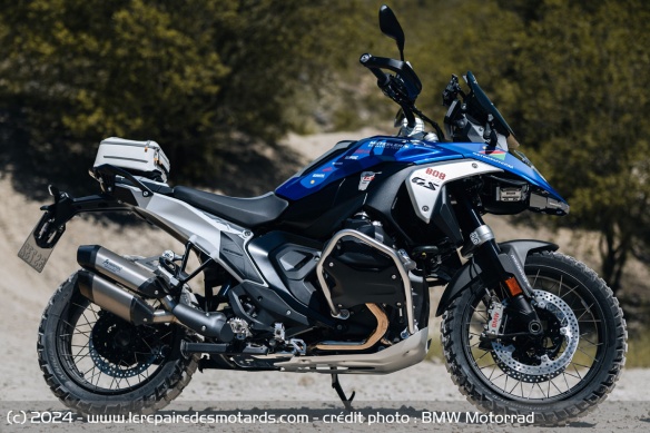 C'est la R 1300 GS qui sera utilisée par les concurrents du GS Trophy International en Namibie C'est la R 1300 GS qui sera utilisée par les concurrents du GS Trophy International en Namibie