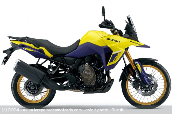 Trail Suzuki V-Strom 800 DE Champion Yellow N°2 Trail Suzuki V-Strom 800 DE Champion Yellow N°2