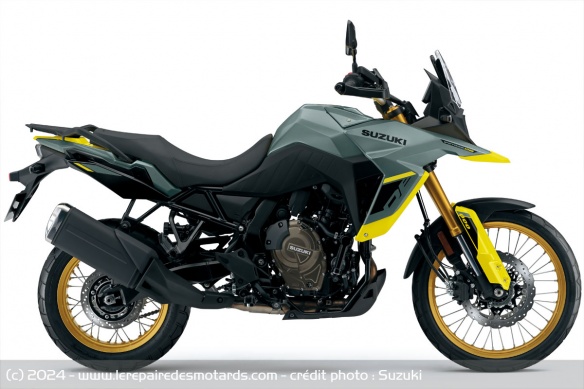 Trail Suzuki V-Strom 800 DE Mettalic Mat Steel Green Trail Suzuki V-Strom 800 DE Mettalic Mat Steel Green