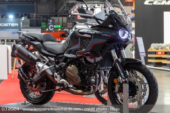 La Rieju Xplora 707, à moteur de Benelli TRK 702, est également prévue La Rieju Xplora 707, à moteur de Benelli TRK 702, est également prévue