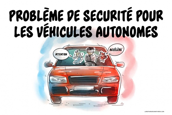 Problème de sécurité pour les véhicules autonomes