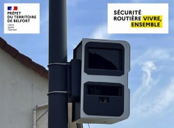 Les radars urbains débutent les verbalisations - Crédit photo : Préfecture du Territoire de Belfort
