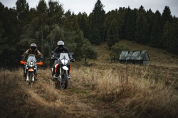 Rando trail en Roumanie avec KTM