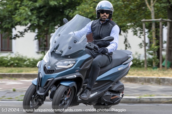 Le scooter 3-roues Piaggio MP3