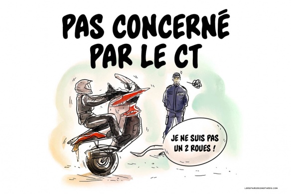 La solution pour ne pas payer le contrôle technique moto