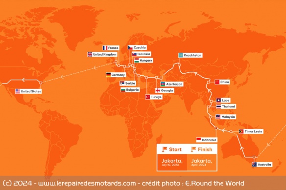 Roman Nedielka à parcouru près de 40.000 km