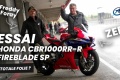 Essai sportive Honda CBR1000RR R Fireblade SP