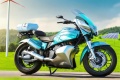 Un concept européen moto à hydrogène