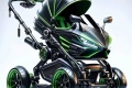 Poussette sportive Kawasaki