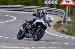 La BMW R1300GS est le modèle qui s'est le mieux vendu en février avec 450 immatriculations