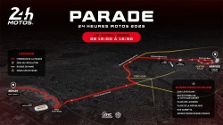 24h Motos : les 53 teams paradent dans Le Mans