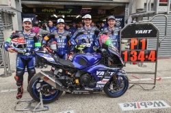 24H Motos : pole pour le YART Yamaha - Crédit photo : FIM EWC
