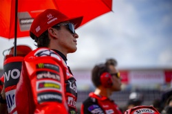 Marc Marquez a finalement &eacute;t&eacute; op&eacute;r&eacute; de l'omoplate suite &agrave; sa chute en Indon&eacute;sie - Cr&eacute;dit photo : Ducati