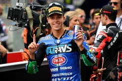 Diogo Moreira lutte actuellement pour le titre Moto2 - Cr&eacute;dit photo : PSP / FIM