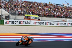 Moto2 : Victoire en solitaire de Vietti - Cr&eacute;dit photo : Lukasz Swiderek/PhotoPSP