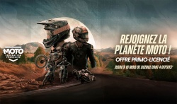 Sport moto : 4 mois de licence offerts