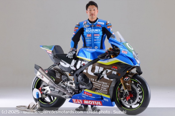 Takuya Tsuda, pilote d'essai Suzuki Takuya Tsuda, pilote d'essai Suzuki