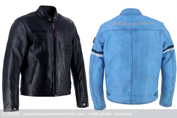 Blouson rétro Helstons Nashville Blouson rétro Helstons Nashville
