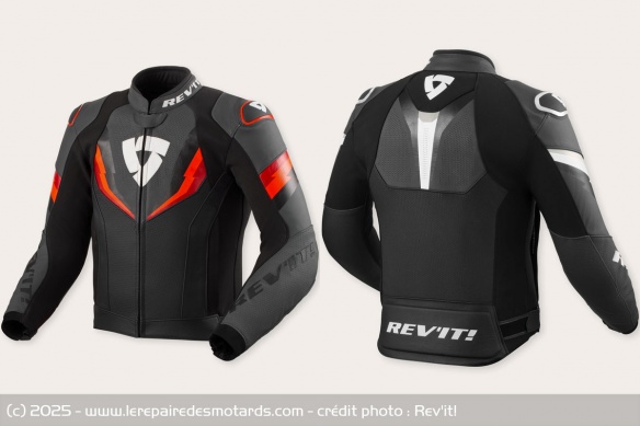 Blouson en cuir Rev'it Quantum 3 Blouson en cuir Rev'it Quantum 3
