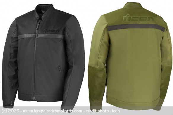 Blouson moto Icon Midhawk Blouson moto Icon Midhawk