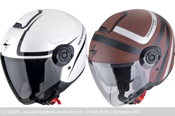 Casques jets EXO-City II Intercity et Riva Casques jets EXO-City II Intercity et Riva