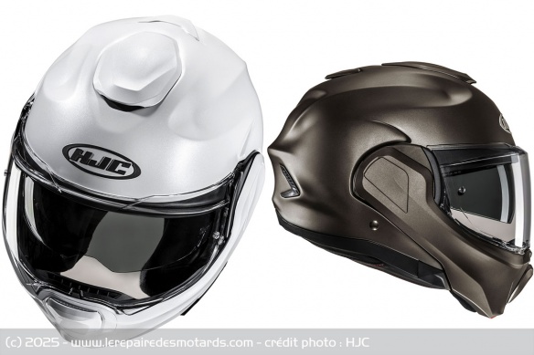 Le casque modulable HJC F100 Le casque modulable HJC F100