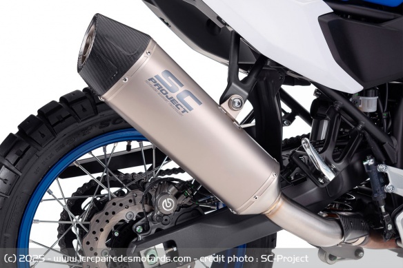Silencieux X-Plorer II pour Yamaha Ténéré 700 par SC-Project Silencieux X-Plorer II pour Yamaha Ténéré 700 par SC-Project