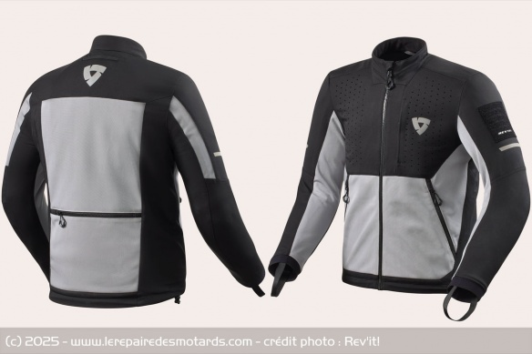 La couche ventilée de la veste Rev'it! Tectonic H2O La couche ventilée de la veste Rev'it! Tectonic H2O