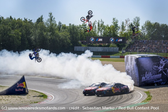 Luc Ackermann et les Driftbrothers lors du Red Bull Formula Nürburgring 2023 Luc Ackermann et les Driftbrothers lors du Red Bull Formula Nürburgring 2023