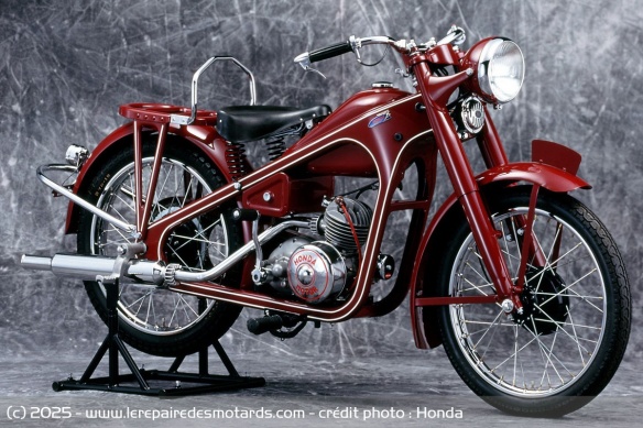 La Honda Dream Type D de 1949 La Honda Dream Type D de 1949