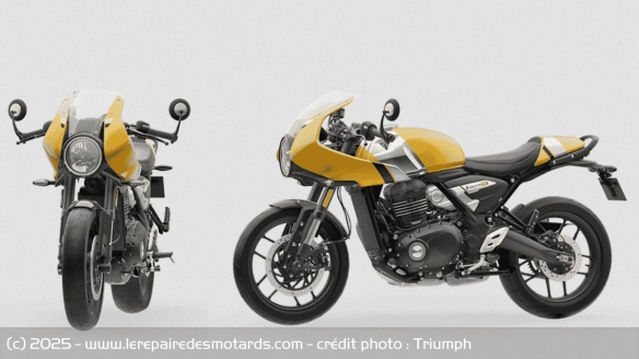 La Triumph Thruxton 400
