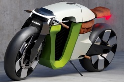 Un concept de café racer électrique Skoda