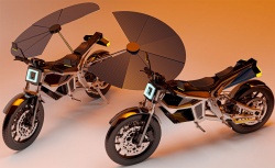 Une moto autonome sur le plan &eacute;nerg&eacute;tique - Cr&eacute;dit photo : MASK Architects