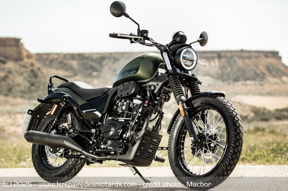Custom Macbor Rockster Flat 125 Custom Macbor Rockster Flat 125