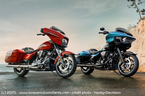 Harley-Davidson Street Glide et Road Glide