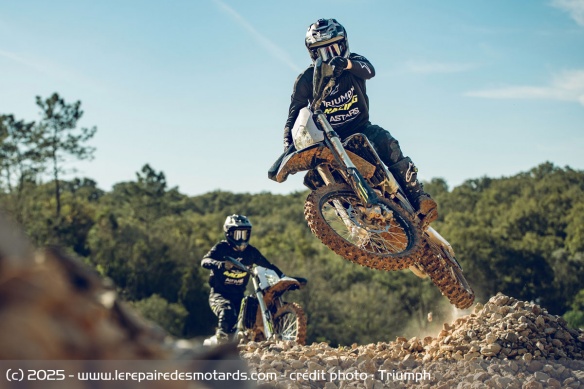Enduros Triumph TF 250-E et TF 450-E 2026 Enduros Triumph TF 250-E et TF 450-E 2026