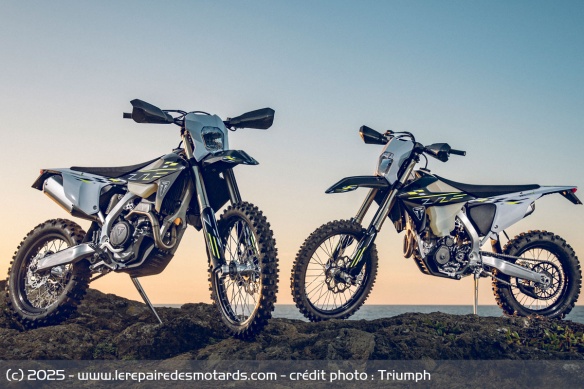 Enduros Triumph TF 450-E et TF 250-E Enduros Triumph TF 450-E et TF 250-E