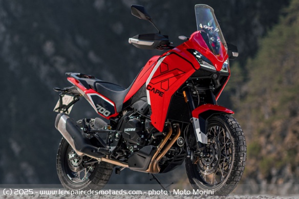 La Moto Morini X-Cape 700 en concession