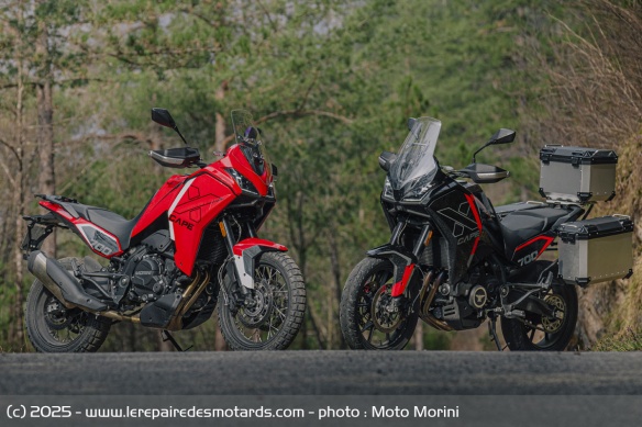 La Moto Morini X-Cape 700 en concession
