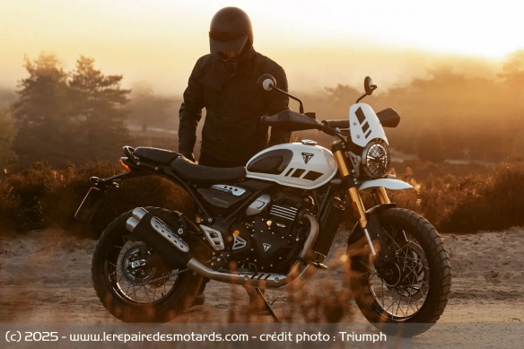 Moto Triumph Scrambler 400 XC Moto Triumph Scrambler 400 XC
