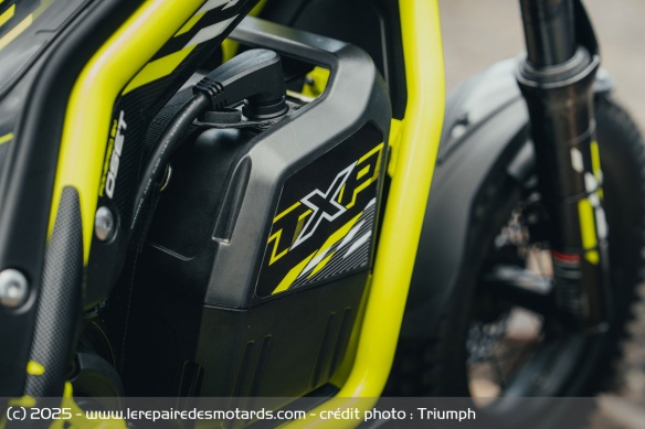 La batterie amovible de la Triumph TXP-20