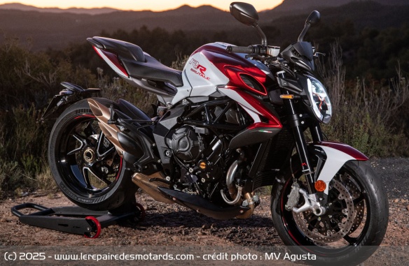 L'actuelle MV Agusta Brutale 800 RR L'actuelle MV Agusta Brutale 800 RR