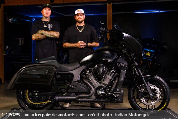 Prépa Indian Chieftain Forged by Twitch 