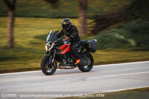 La 1390 Super Duke GT est quant &agrave; elle report&eacute;e &agrave; 2027
