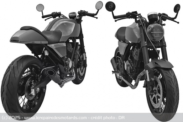 Le prototype s'appuie sur la base de la CB300F asiatique