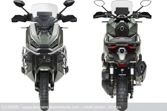 Scooter adventure Zontes 368 G