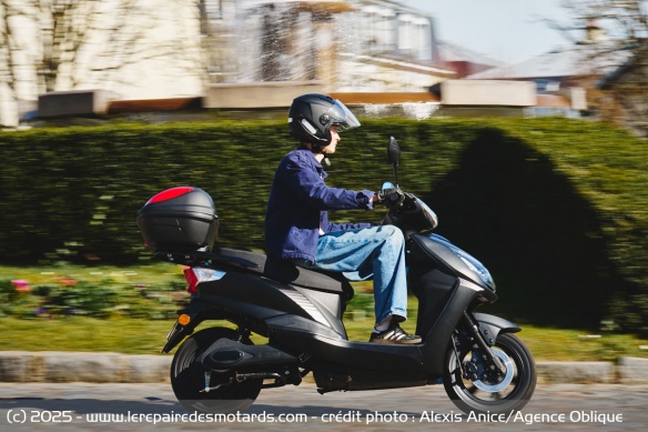 Homologué L1e, le Start est limité à 45 km/h Homologué L1e, le Start est limité à 45 km/h