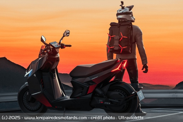 La marque promet une foule de fonctionnalités et d'assistance sur son scooter La marque promet une foule de fonctionnalités et d'assistance sur son scooter